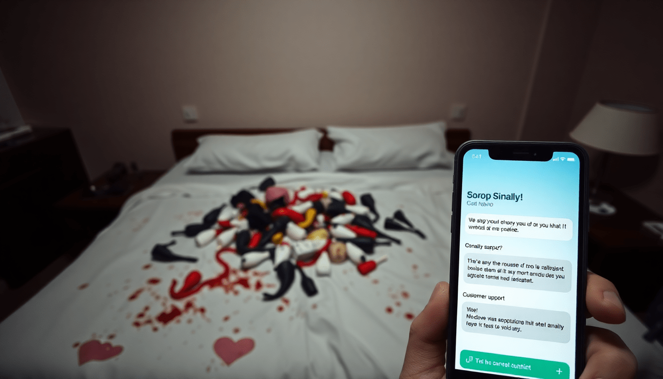 A Family's Holiday Nightmare: Bloodstains, Sex Toys, and a Booking Platform's Lack of Support - Ohjoy