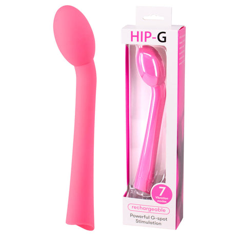 Buy Hip G Rechargeable - Pink USB Rechargeable Vibrator at NZ’s Mega Adult Toys Store. Discover premium sex toys with discreet shipping at the best price in NZ