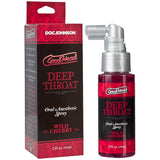 Buy GoodHead Deep Throat Spray - Wild Cherry Flavoured Deep Throat Spray - 59 ml Bottle at NZ’s Mega Adult Toys Store. Discover premium sex toys with discreet shipping at the best price in NZ