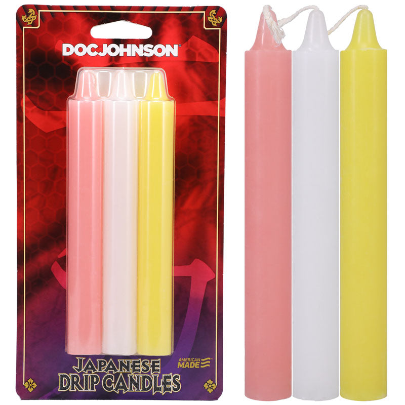 Buy Japanese Drip Candles - Light - Light Coloured 3 Pack at NZ’s Mega Adult Toys Store. Discover premium sex toys with discreet shipping at the best price in NZ