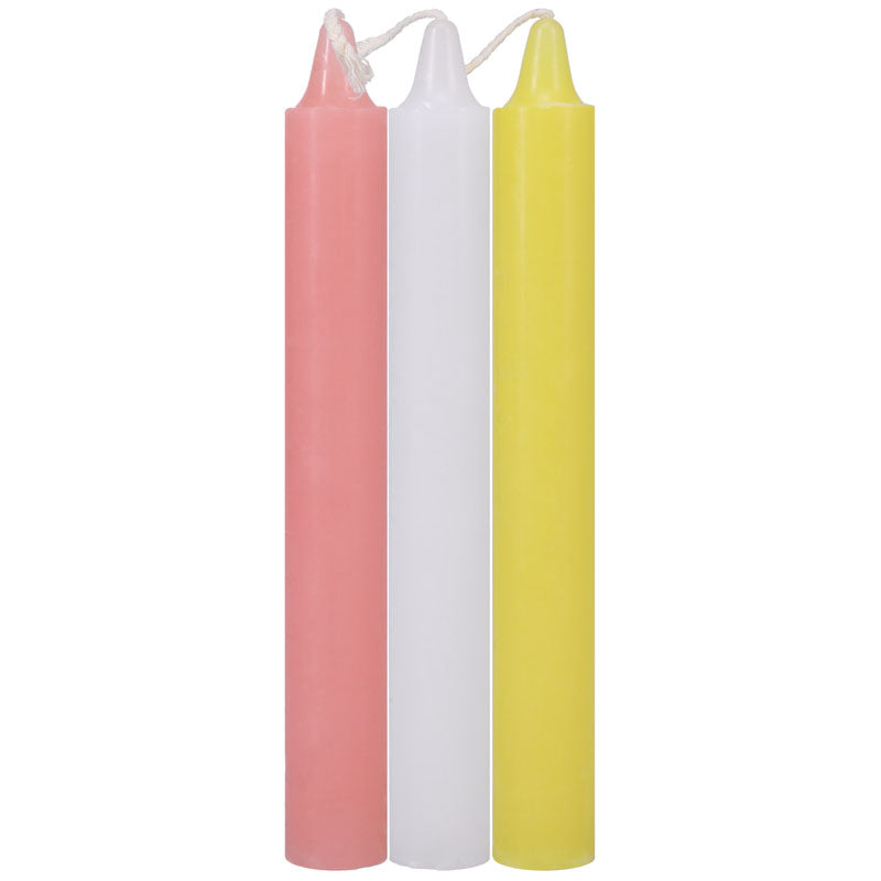 Buy Japanese Drip Candles - Light - Light Coloured 3 Pack at NZ’s Mega Adult Toys Store. Discover premium sex toys with discreet shipping at the best price in NZ