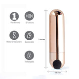 Buy Maia Jessi - Rose Gold 7.6 cm USB Rechargeable Bullet at NZ’s Mega Adult Toys Store. Discover premium sex toys with discreet shipping at the best price in NZ