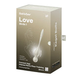 Buy Satisfyer Love Birds 1 - White - White USB Rechargeable Pelvic Floor Trainer with App Control at NZ’s Mega Adult Toys Store. Discover premium sex toys with discreet shipping at the best price in NZ