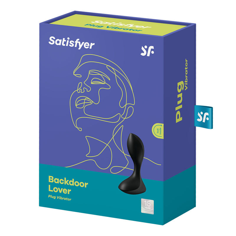 Buy Satisfyer Backdoor Lover - Black USB Rechargeable Vibrating Butt Plug at NZ’s Mega Adult Toys Store. Discover premium sex toys with discreet shipping at the best price in NZ