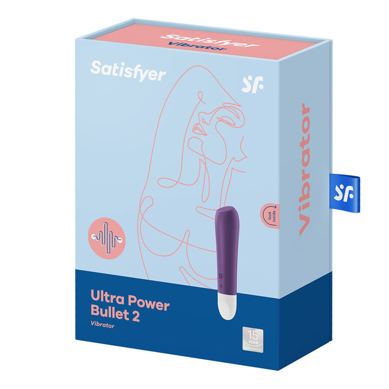 Buy Satisfyer Ultra Power Bullet 2 - Purple USB Rechargeable Bullet at NZ’s Mega Adult Toys Store. Discover premium sex toys with discreet shipping at the best price in NZ