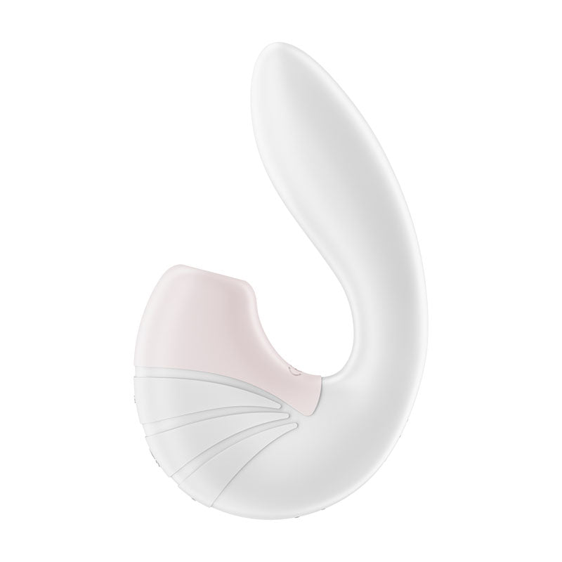 Buy Satisfyer Supernova - White USB Rechargeable Vibrator with Air Pulsation at NZ’s Mega Adult Toys Store. Discover premium sex toys with discreet shipping at the best price in NZ