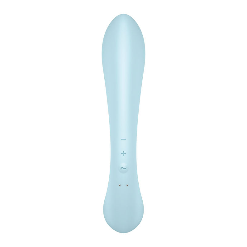 Buy Satisfyer Triple Oh - Light Blue USB Rechargeable Rabbit Vibrator at NZ’s Mega Adult Toys Store. Discover premium sex toys with discreet shipping at the best price in NZ