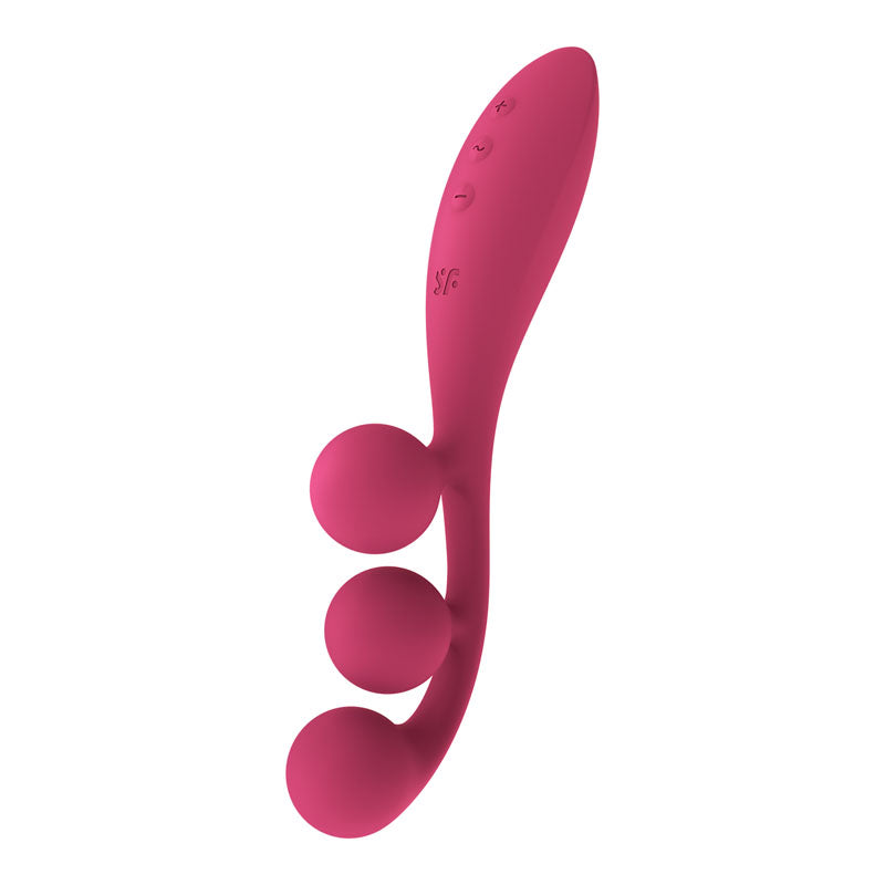 Buy Satisfyer Tri Ball 1 - Red USB Rechargeable 3 - Motor Vibrator at NZ’s Mega Adult Toys Store. Discover premium sex toys with discreet shipping at the best price in NZ