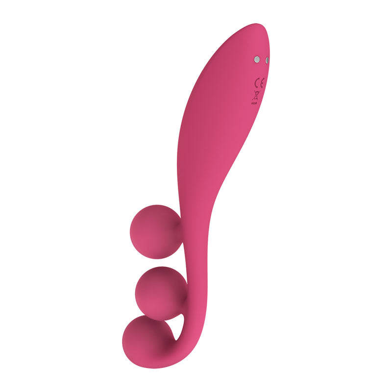 Buy Satisfyer Tri Ball 1 - Red USB Rechargeable 3 - Motor Vibrator at NZ’s Mega Adult Toys Store. Discover premium sex toys with discreet shipping at the best price in NZ