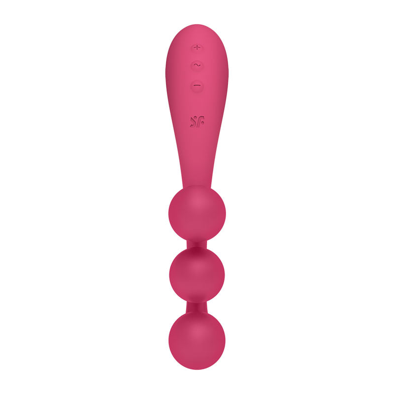 Buy Satisfyer Tri Ball 1 - Red USB Rechargeable 3 - Motor Vibrator at NZ’s Mega Adult Toys Store. Discover premium sex toys with discreet shipping at the best price in NZ