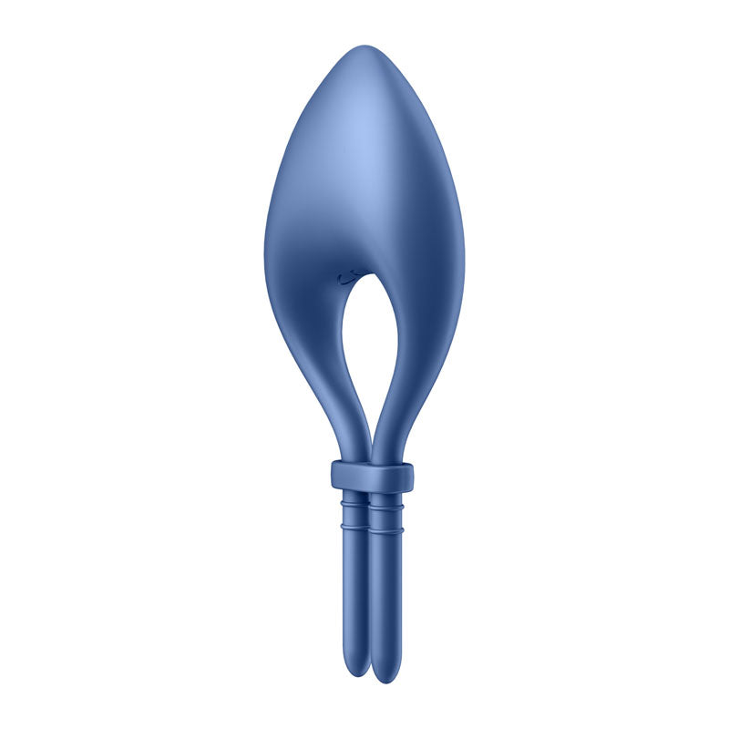 Buy Satisfyer Bullseye - Blue - Blue Vibrating Adjustable Lasso Cock Ring at NZ’s Mega Adult Toys Store. Discover premium sex toys with discreet shipping at the best price in NZ