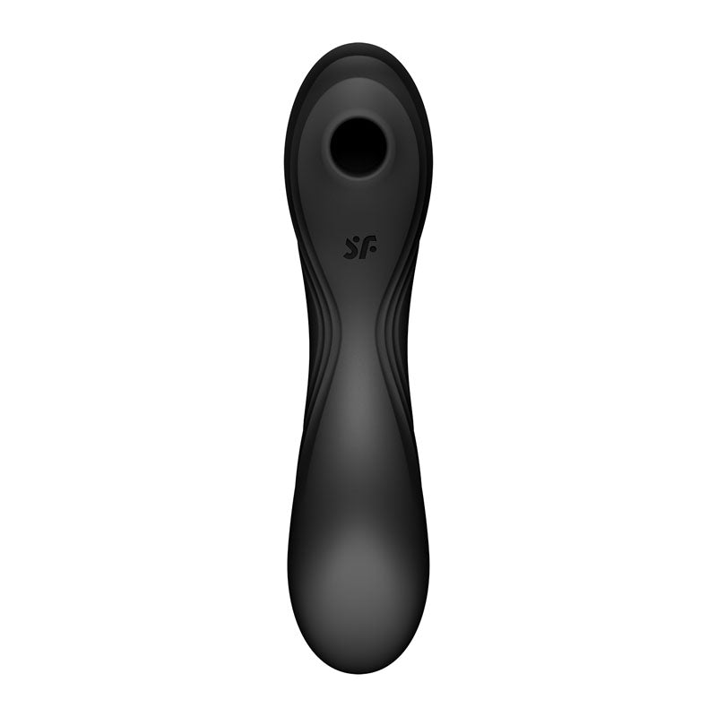 Buy Satisfyer Curvy Trinity 4 - Black USB Rechargeable Air Pulse Stimulator & Vibrator at NZ’s Mega Adult Toys Store. Discover premium sex toys with discreet shipping at the best price in NZ