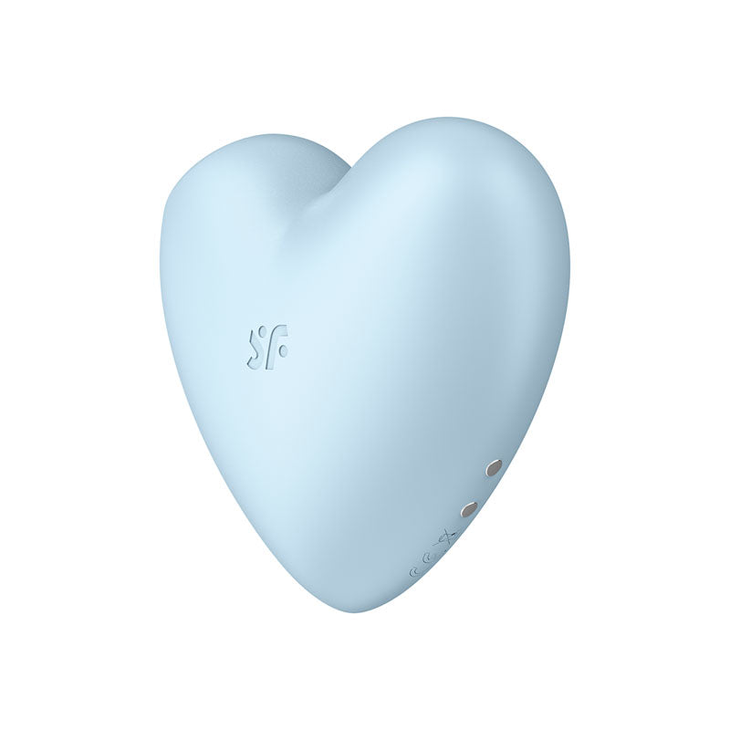 Buy Satisfyer Cutie Heart - Blue - Blue USB Rechargeable Air Pulsation Stimulator with Vibration at NZ’s Mega Adult Toys Store. Discover premium sex toys with discreet shipping at the best price in NZ