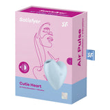 Buy Satisfyer Cutie Heart - Blue - Blue USB Rechargeable Air Pulsation Stimulator with Vibration at NZ’s Mega Adult Toys Store. Discover premium sex toys with discreet shipping at the best price in NZ