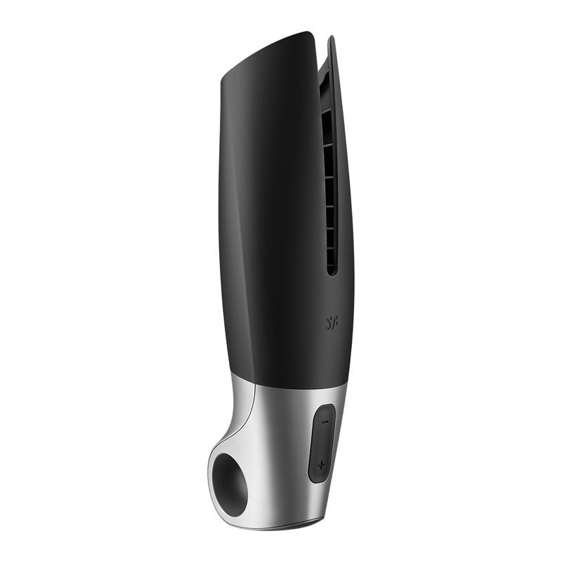 Buy Satisfyer Power Masturbator - Black USB Rechargeable Vibrating Masturbator with App Control at NZ’s Mega Adult Toys Store. Discover premium sex toys with discreet shipping at the best price in NZ