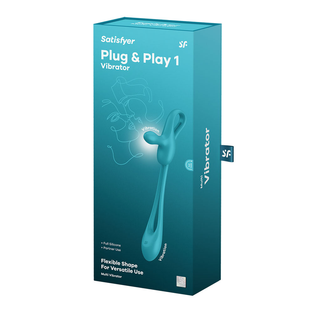 Buy Satisfyer Plug & Play 1 - Blue USB Rechargeable Couples Stimulator at NZ’s Mega Adult Toys Store. Discover premium sex toys with discreet shipping at the best price in NZ