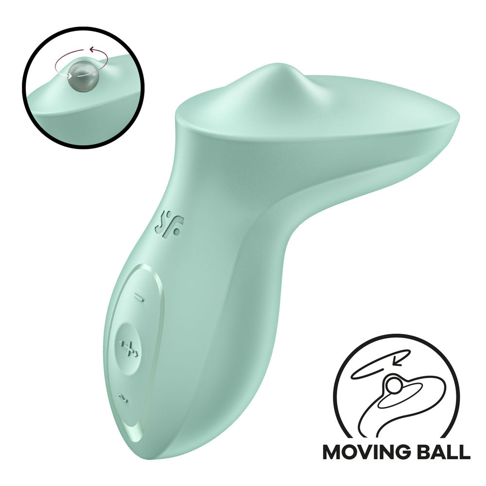 Buy Satisfyer Exciterrr - Mint USB Rechargeable Stimulator at NZ’s Mega Adult Toys Store. Discover premium sex toys with discreet shipping at the best price in NZ