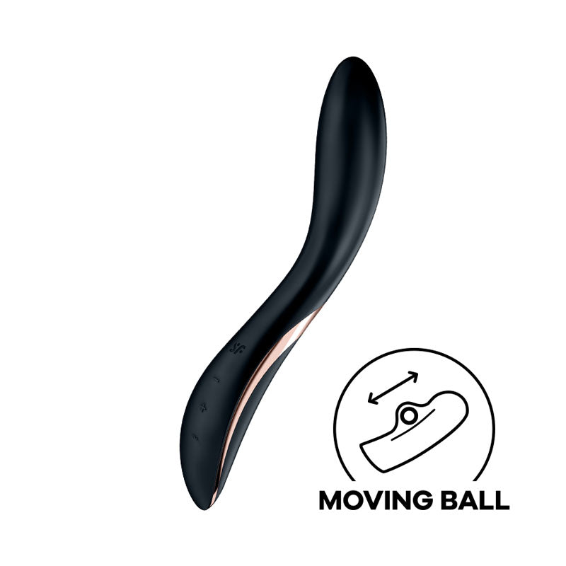 Buy Satisfyer Rrrolling Explosion - Black USB Rechargeable Vibrator at NZ’s Mega Adult Toys Store. Discover premium sex toys with discreet shipping at the best price in NZ