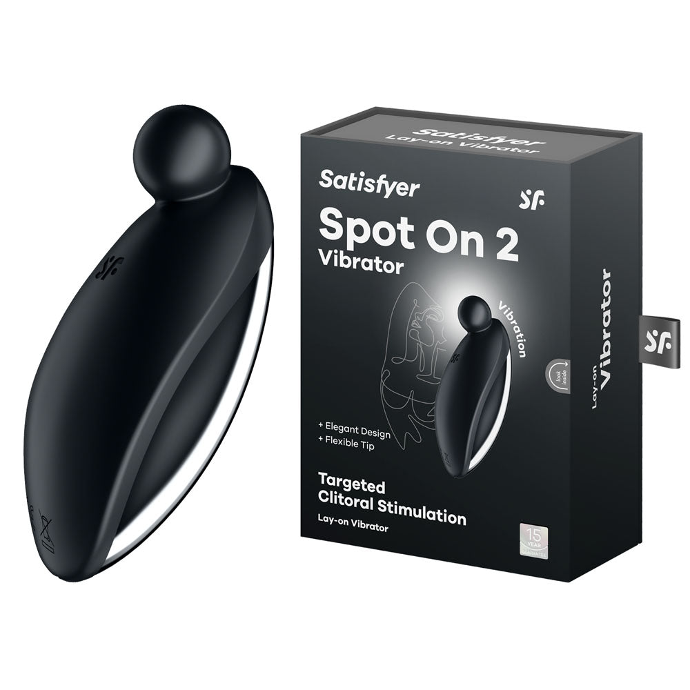 Buy Satisfyer Spot On 2 - Black USB Rechargeable Stimulator at NZ’s Mega Adult Toys Store. Discover premium sex toys with discreet shipping at the best price in NZ