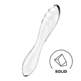 Buy Satisfyer Dazzling Crystal 1 - Clear - Clear Glass Double Ended Dildo at NZ’s Mega Adult Toys Store. Discover premium sex toys with discreet shipping at the best price in NZ