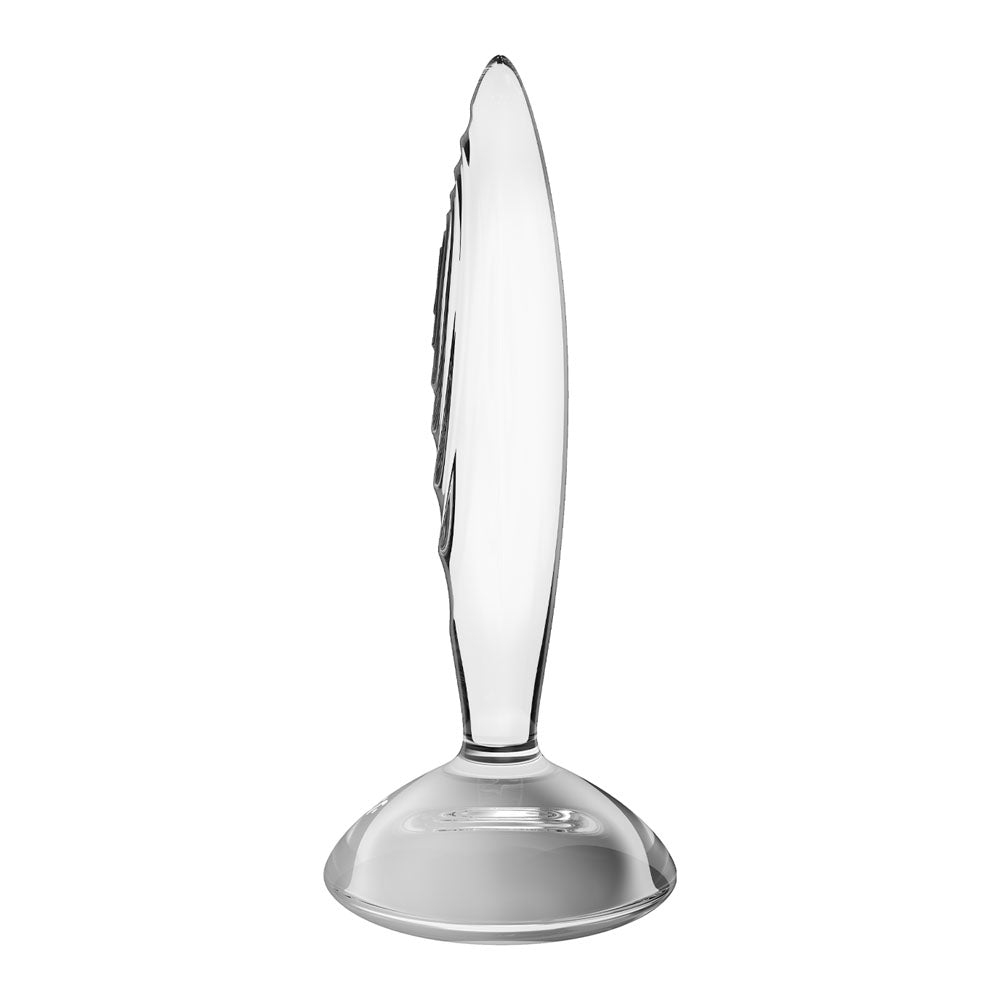 Buy Satisfyer Sparkling Crystal - Clear Glass Butt Plug at NZ’s Mega Adult Toys Store. Discover premium sex toys with discreet shipping at the best price in NZ