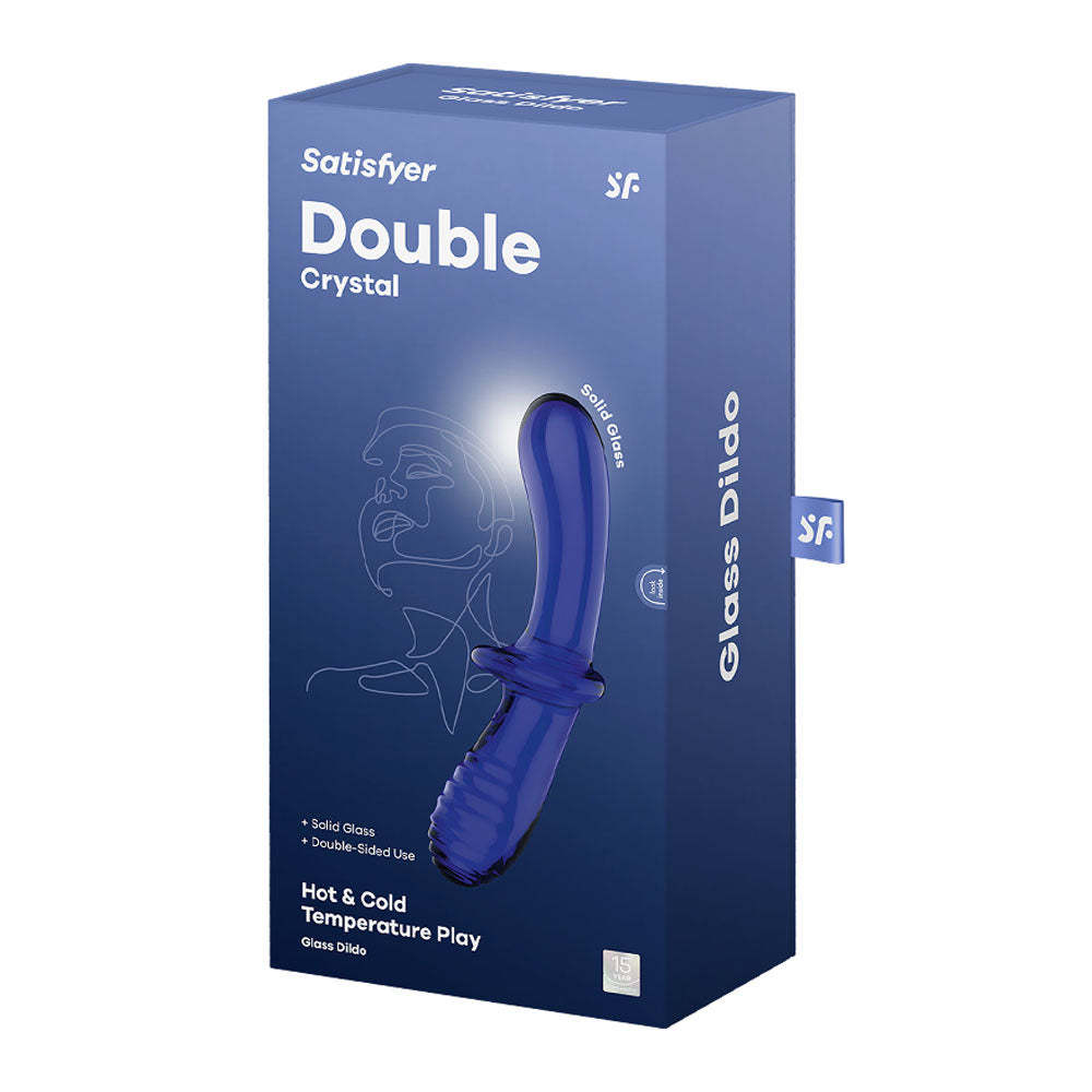 Buy Satisfyer Double Crystal - Blue - Blue Glass Double Ended Dildo at NZ’s Mega Adult Toys Store. Discover premium sex toys with discreet shipping at the best price in NZ