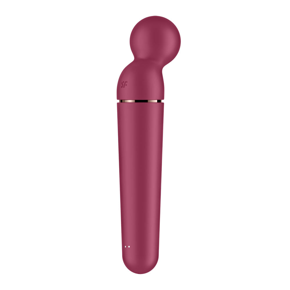 Buy Satisfyer Planet Wand - er - Berry - Berry/Rose Gold USB Rechargeable Massager Wand at NZ’s Mega Adult Toys Store. Discover premium sex toys with discreet shipping at the best price in NZ