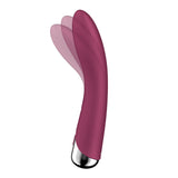 Buy Satisfyer Spinning Vibe 1 - Red - Red 17.8 cm USB Rechargeable Rotating Vibrator at NZ’s Mega Adult Toys Store. Discover premium sex toys with discreet shipping at the best price in NZ