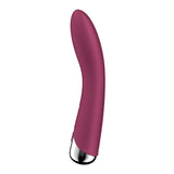 Buy Satisfyer Spinning Vibe 1 - Red - Red 17.8 cm USB Rechargeable Rotating Vibrator at NZ’s Mega Adult Toys Store. Discover premium sex toys with discreet shipping at the best price in NZ