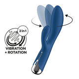 Buy Satisfyer Spinning Rabbit 1 - Blue - Blue 20 cm USB Rechargeable Rotating Rabbit Vibrator at NZ’s Mega Adult Toys Store. Discover premium sex toys with discreet shipping at the best price in NZ