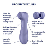 Buy Satisfyer Pro 2 Generation 3 with App Control - Lilac - Lilac Touch - Free USB - Rechargeable Clitoral Stimulator at NZ’s Mega Adult Toys Store. Discover premium sex toys with discreet shipping at the best price in NZ