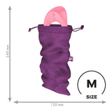 Buy Satisfyer Treasure Bag Medium - Violet - Violet Medium Toy Storage Bag at NZ’s Mega Adult Toys Store. Discover premium sex toys with discreet shipping at the best price in NZ