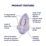 Buy Satisfyer Mission Control - Violet - Violet USB Rechargeable Vibrating Air Pulse Stimulator at NZ’s Mega Adult Toys Store. Discover premium sex toys with discreet shipping at the best price in NZ