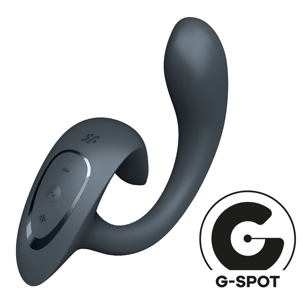 Buy Satisfyer G For Goddess 1 - Dark Grey - Dark Grey USB Rechargeable Vibrator with Clit Stim at NZ’s Mega Adult Toys Store. Discover premium sex toys with discreet shipping at the best price in NZ