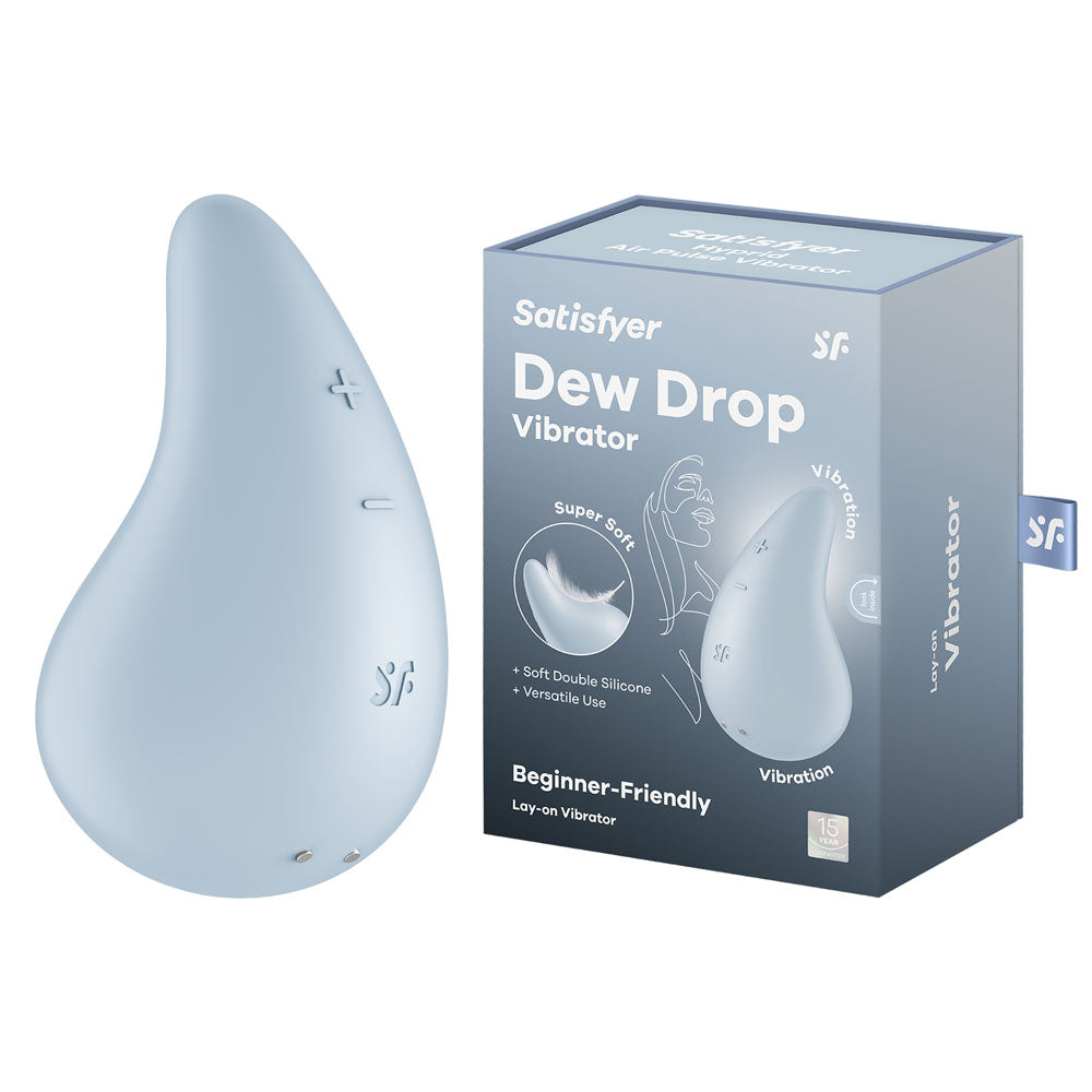 Buy Satisfyer Dew Drop - Light Blue USB Rechargeable Stimulator at NZ’s Mega Adult Toys Store. Discover premium sex toys with discreet shipping at the best price in NZ