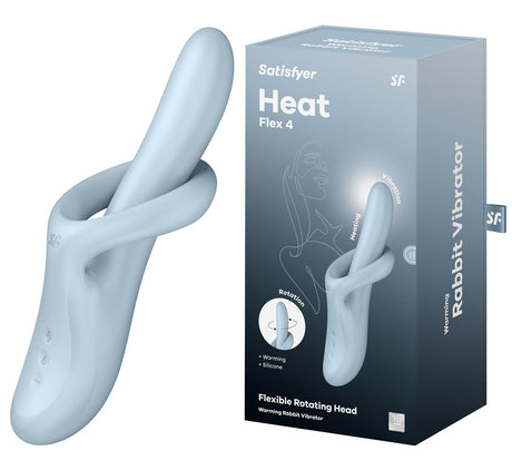 Buy Satisfyer Heat Flex 4 - Blue - Blue USB Rechargeable Heating Vibrator at NZ’s Mega Adult Toys Store. Discover premium sex toys with discreet shipping at the best price in NZ