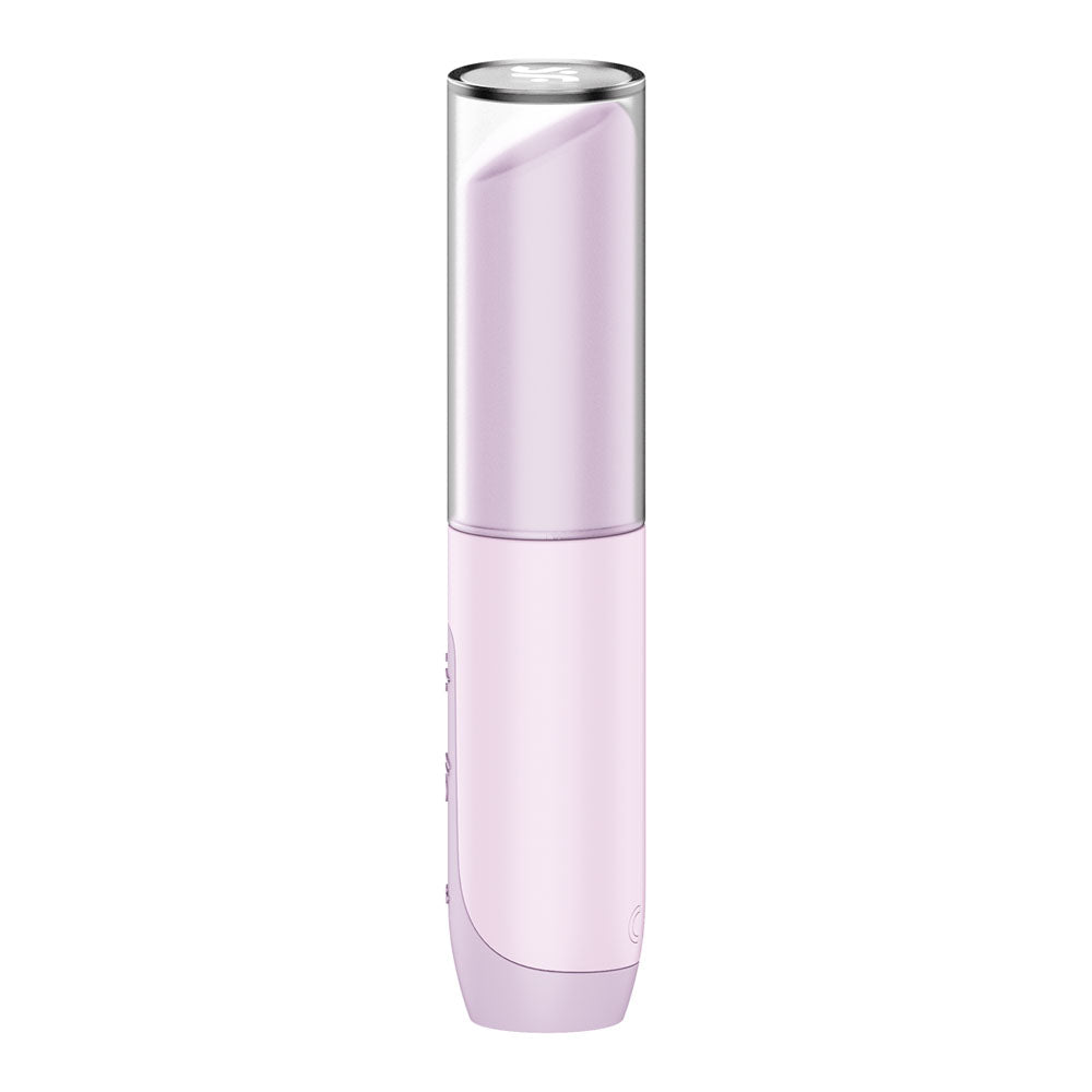 The Satisfyer Secret Kiss in lilac is a modern, discreet air pulse stimulator with a sleek cylindrical design and clear cap. Its elegant form and portability offer both convenience and sophistication, making it ideal for those on the go seeking an advanced pleasure experience.