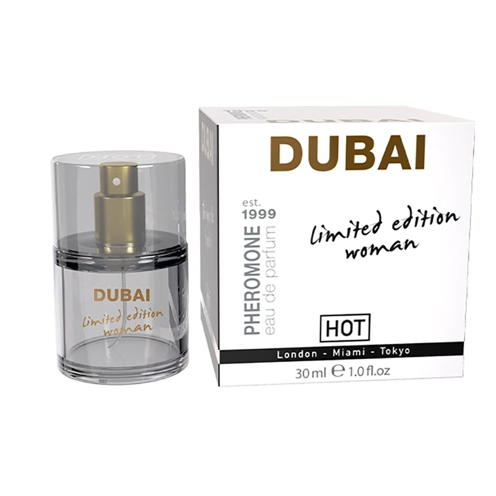 Buy Hot Pheromone Dubai - Limited Edition Woman - Pheromone Perfume for Women - 30ml at NZ’s Mega Adult Toys Store. Discover premium sex toys with discreet shipping at the best price in NZ