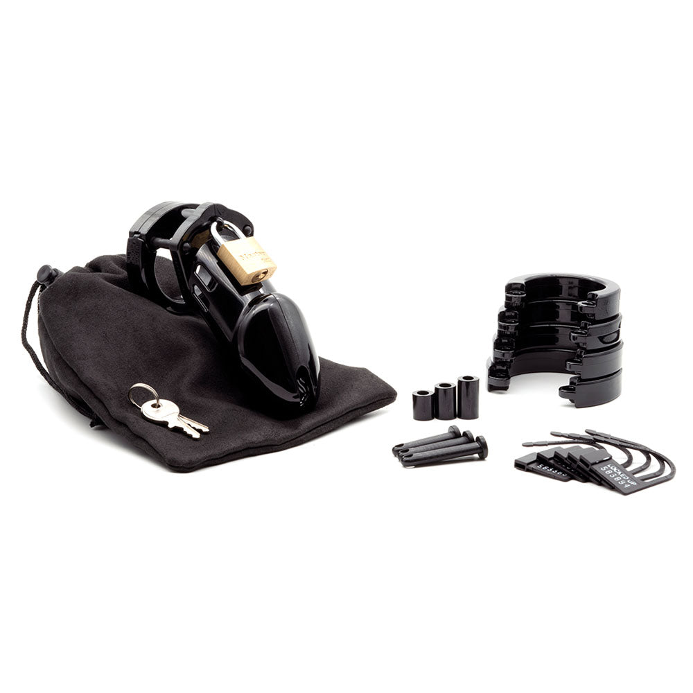 Buy CB - 6000 Chastity Cock Cage Kit - Black - Black 3.25 Inch Cock Cage Kit at NZ’s Mega Adult Toys Store. Discover premium sex toys with discreet shipping at the best price in NZ