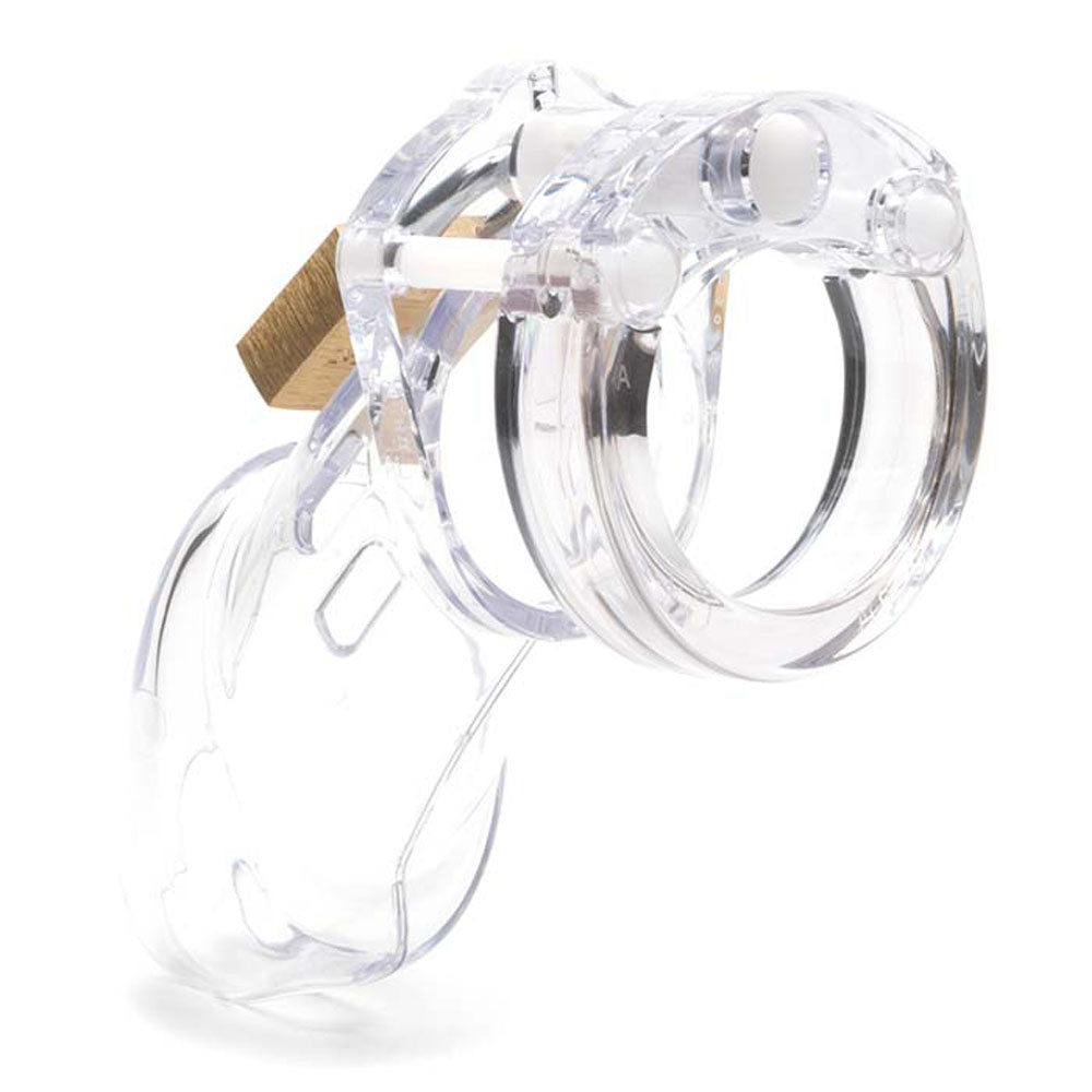 Buy CB - 6000 Chastity Cock Cage Kit - Clear - Clear 3.25 Inch Cock Cage Kit at NZ’s Mega Adult Toys Store. Discover premium sex toys with discreet shipping at the best price in NZ