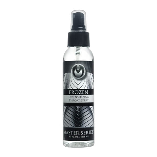 Buy Master Series Frozen - Deep Throat Desensitising Spray - 118 ml at NZ’s Mega Adult Toys Store. Discover premium sex toys with discreet shipping at the best price in NZ