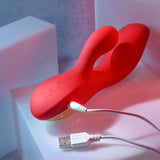 Buy Adam & Eve EVE'S BIG AND CURVY G - Red 19.8 cm USB Rechargeable Rabbit Vibrator at NZ’s Mega Adult Toys Store. Discover premium sex toys with discreet shipping at the best price in NZ