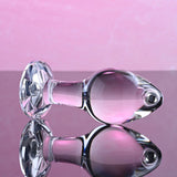 Buy Adam & Eve PINK GEM GLASS PLUG MEDIUM - Clear Glass 8.7 cm Butt Plug with Pink Gem Base at NZ’s Mega Adult Toys Store. Discover premium sex toys with discreet shipping at the best price in NZ