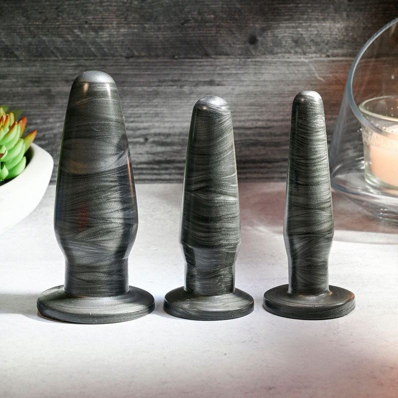 Buy Adam & Eve ANAL ROCKETS TRAINER SET - Black Butt Plugs - Set of 3 Sizes at NZ’s Mega Adult Toys Store. Discover premium sex toys with discreet shipping at the best price in NZ