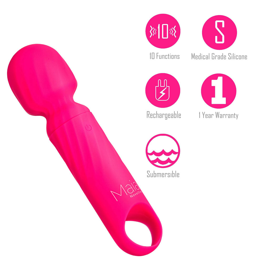 Buy Maia DOLLY - Pink - Pink 12.7 cm USB Rechargeable Massage Wand at NZ’s Mega Adult Toys Store. Discover premium sex toys with discreet shipping at the best price in NZ