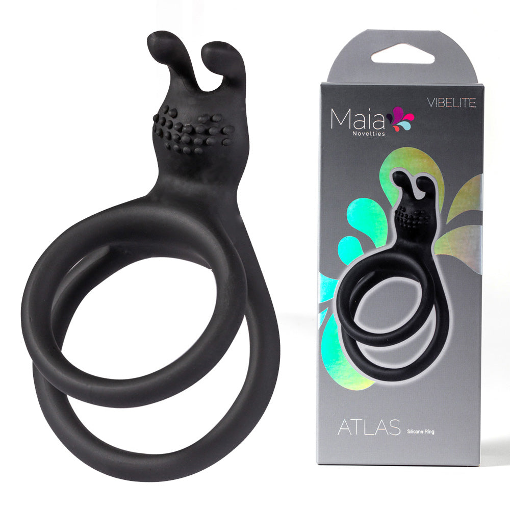 Buy Maia ATLAS - Black Cock & Balls Ring at NZ’s Mega Adult Toys Store. Discover premium sex toys with discreet shipping at the best price in NZ