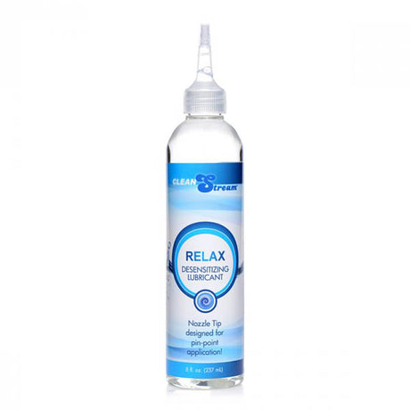 Buy CleanStream Relax Desensitising Lubricant with Nozzle Tip - 237 ml Bottle at NZ’s Mega Adult Toys Store. Discover premium sex toys with discreet shipping at the best price in NZ