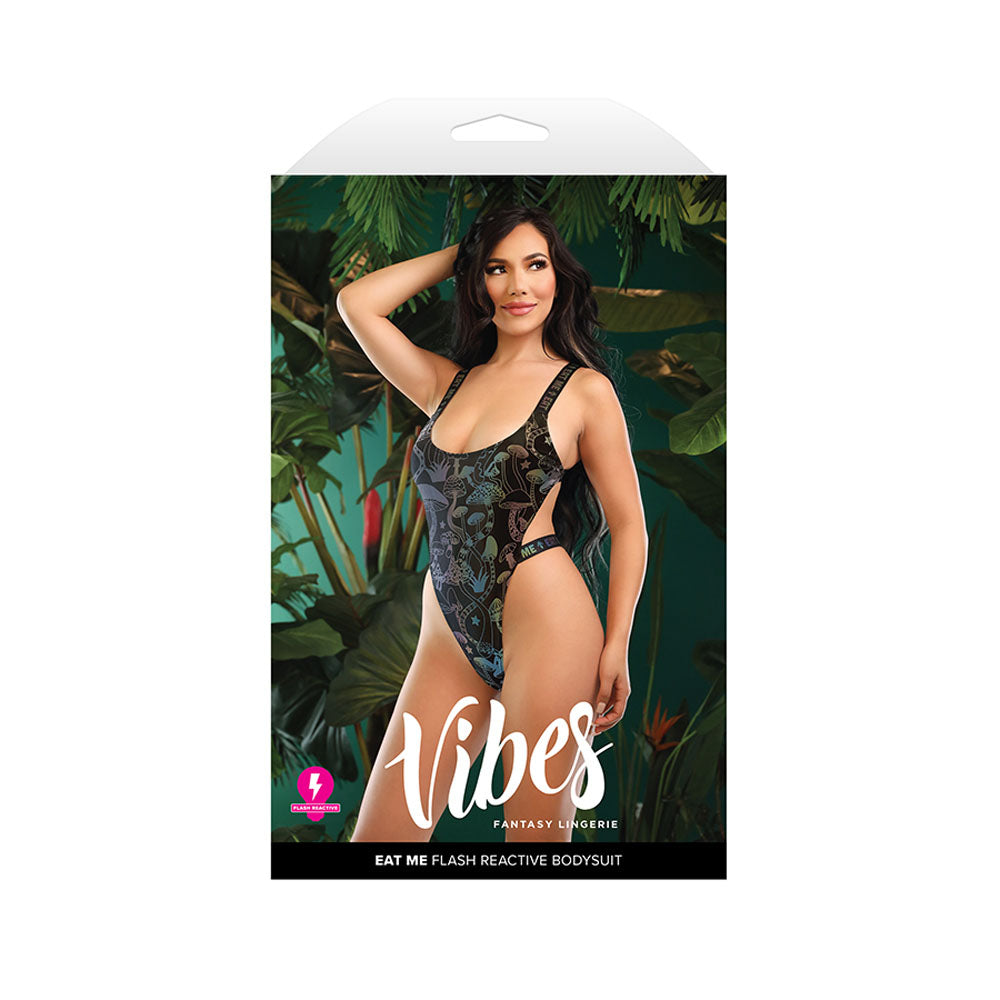 Buy VIBES EAT ME Flash Reactive Bodysuit - S/M - Black - S/M Size at NZ’s Mega Adult Toys Store. Discover premium sex toys with discreet shipping at the best price in NZ