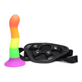 Buy Strap - U Proud - Rainbow 18.3 cm Strap - On at NZ’s Mega Adult Toys Store. Discover premium sex toys with discreet shipping at the best price in NZ