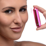 Buy Bang! 10X Vibrating Metallic Bullet - Pink USB Rechargeable Bullet at NZ’s Mega Adult Toys Store. Discover premium sex toys with discreet shipping at the best price in NZ